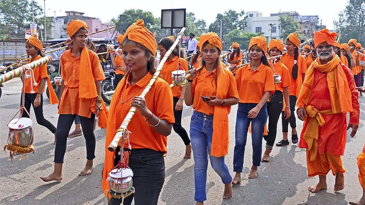 Kanwariyas in Jaipur