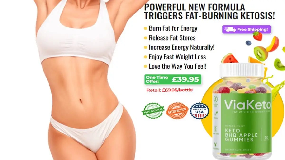 Via Keto Apple Gummies