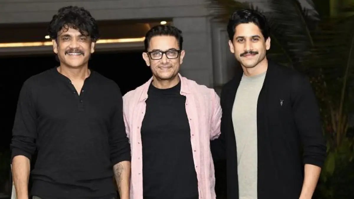 Nagarjuna, Aamir Khan, Naga Chaitanya