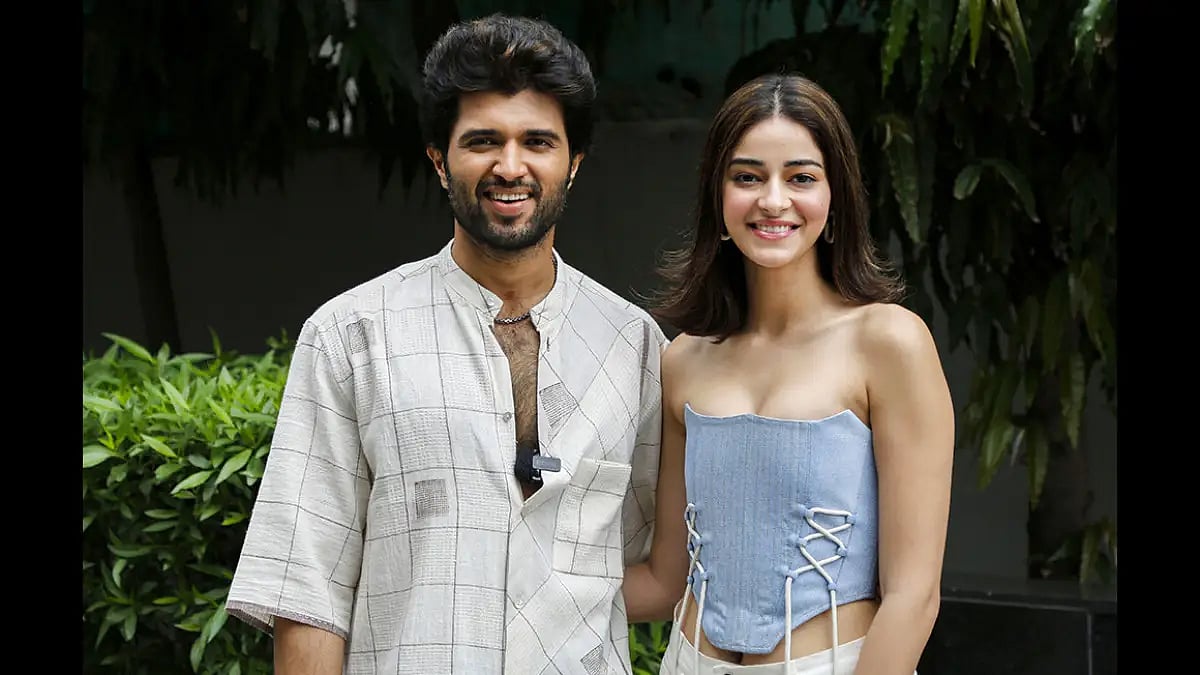 Vijay Deverakonda and Ananya Pandey