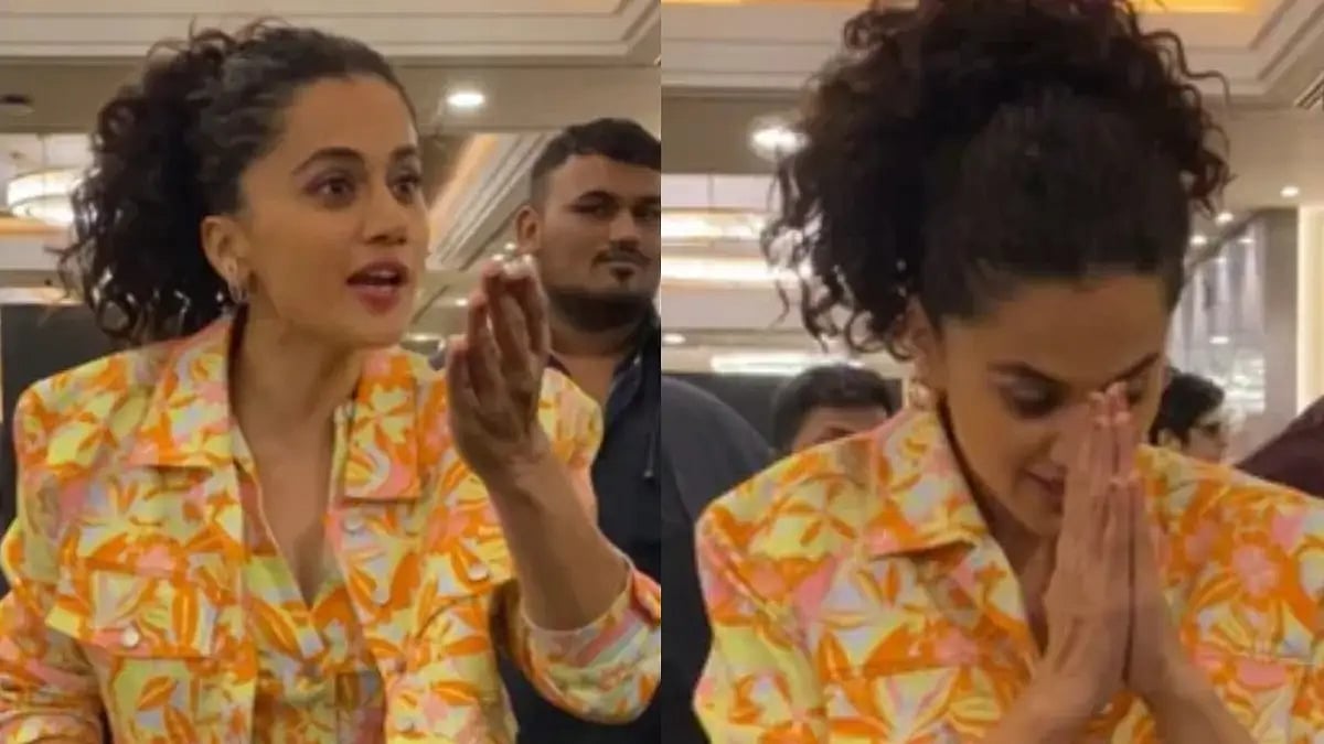 Bollywood actress Taapsee Pannu