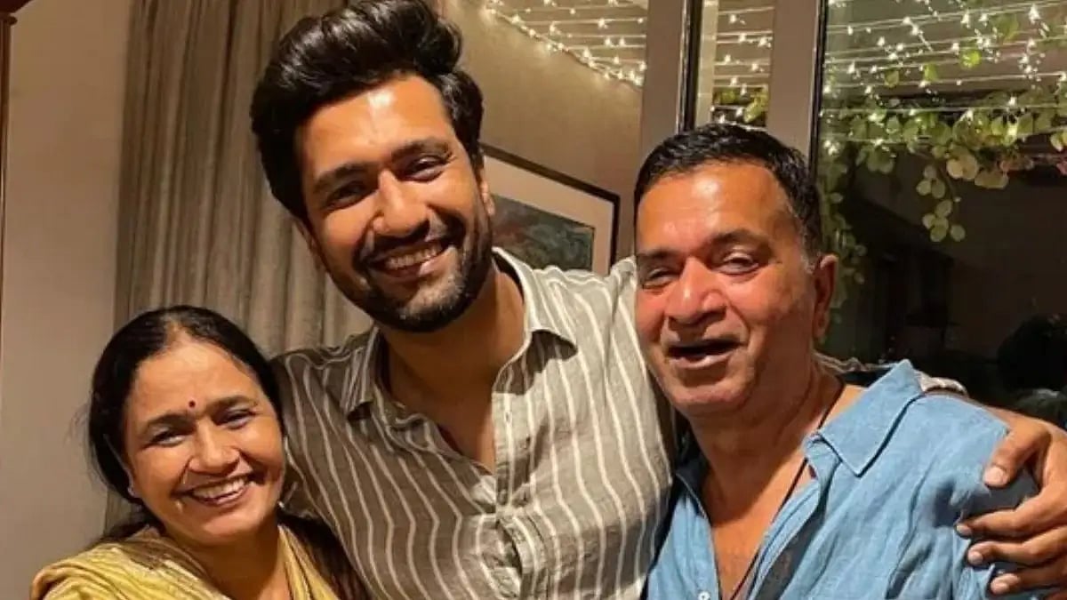 Vicky Kaushal and Sham Kaushal