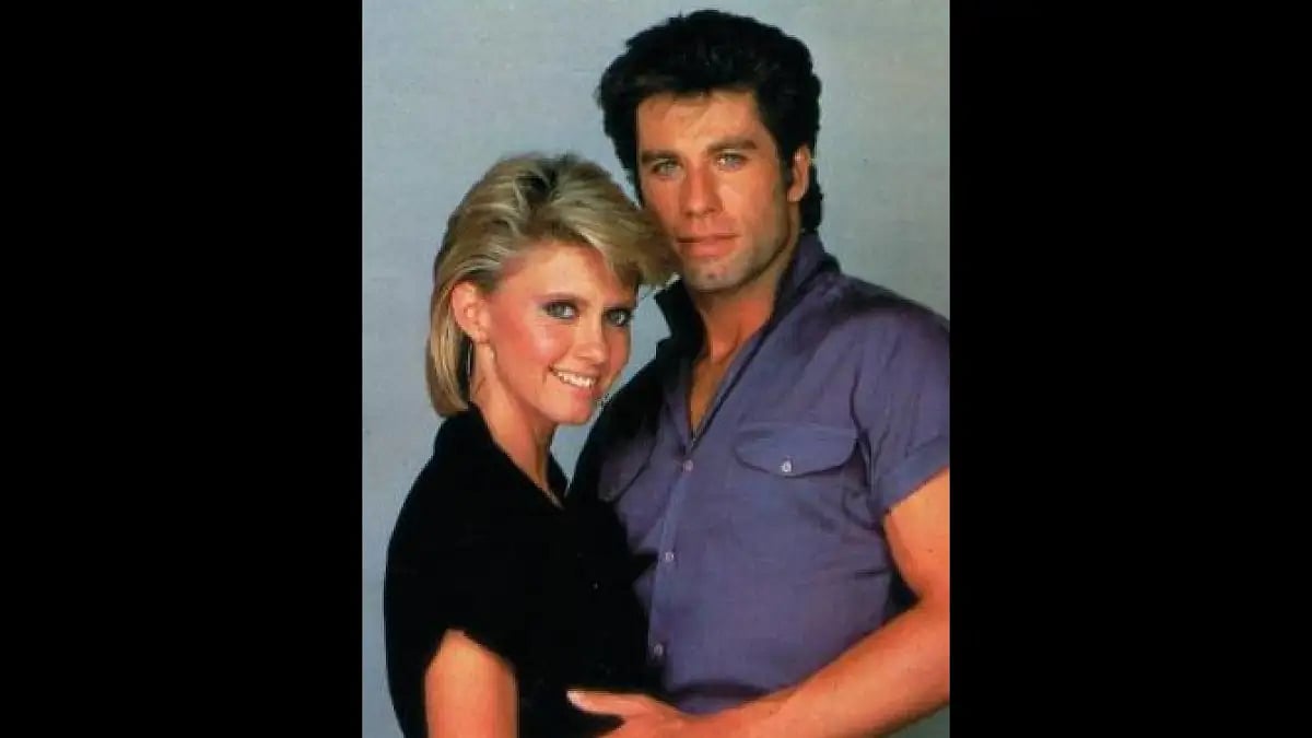 John Travolta and Olivia Newton-John