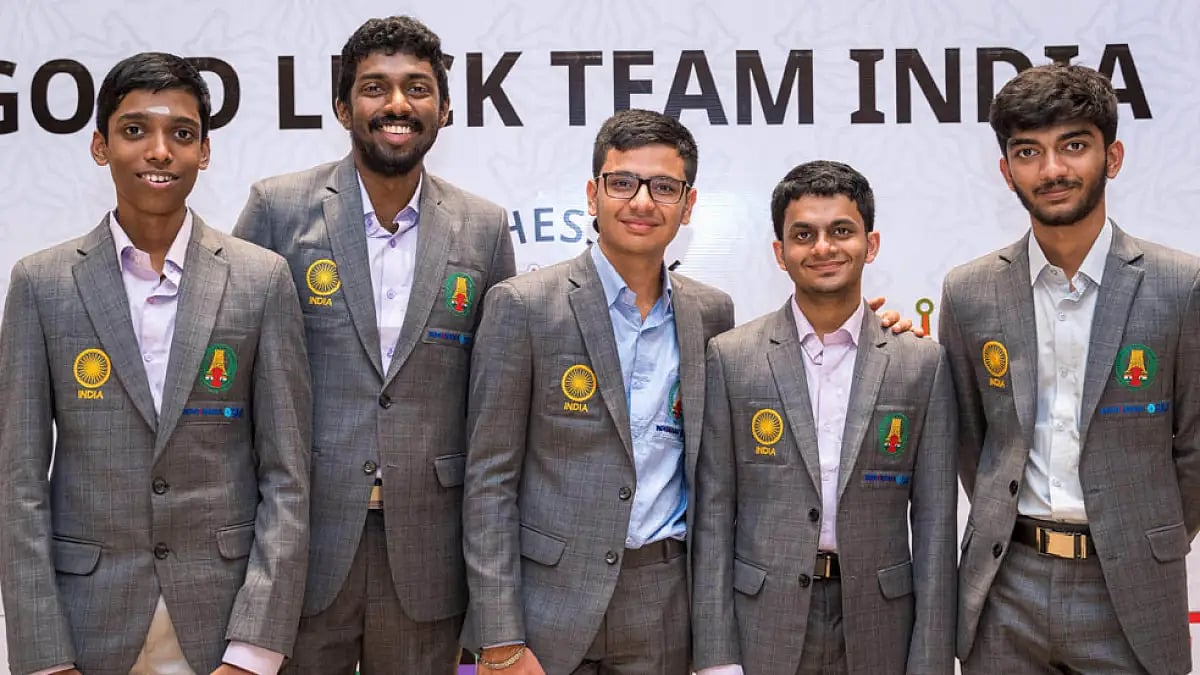 India 'B' defeated Germany 3-1 in their final round match to end at third position in the Open event.