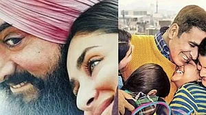 Aamir Khan in Laal Singh Chaddha and Akshay Kumar in Raksha Bandhan