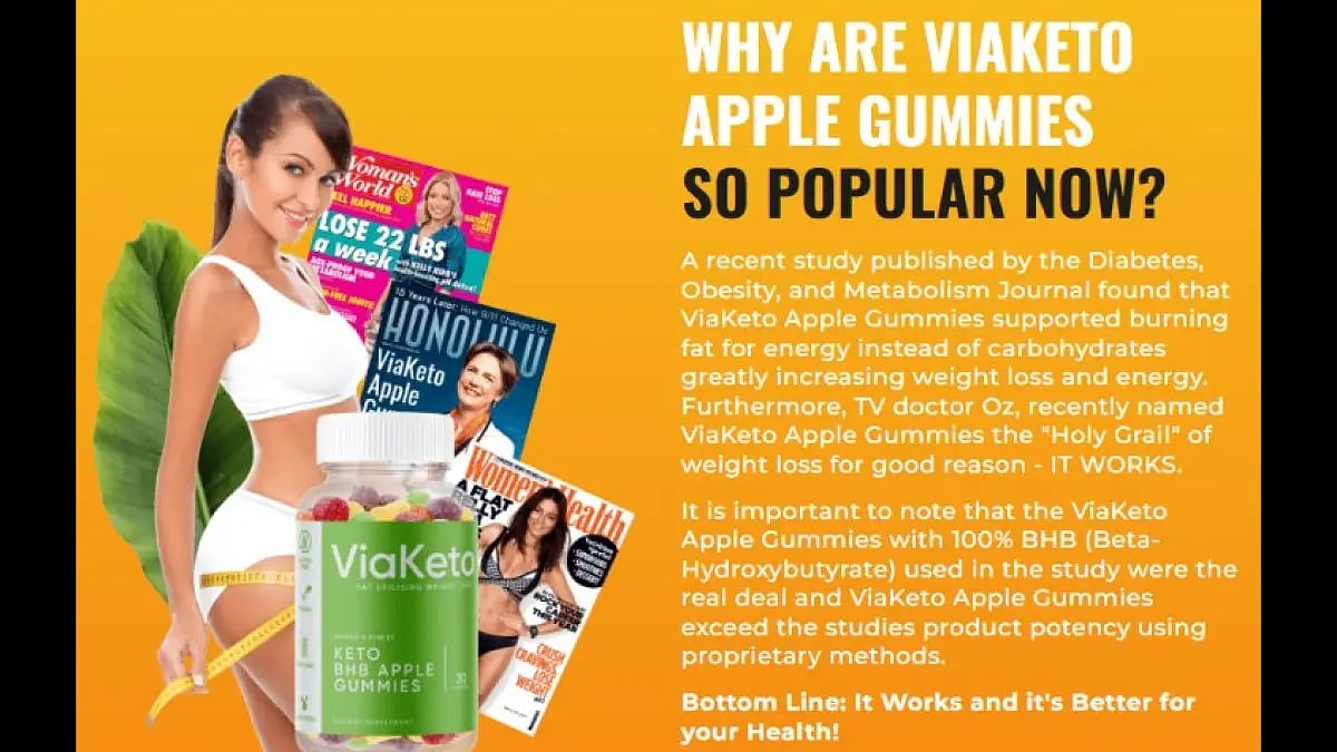 Via Keto Apple Gummies
