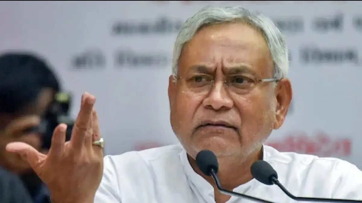 Bihar Chief Minister Nitish Kumar.(File photo)