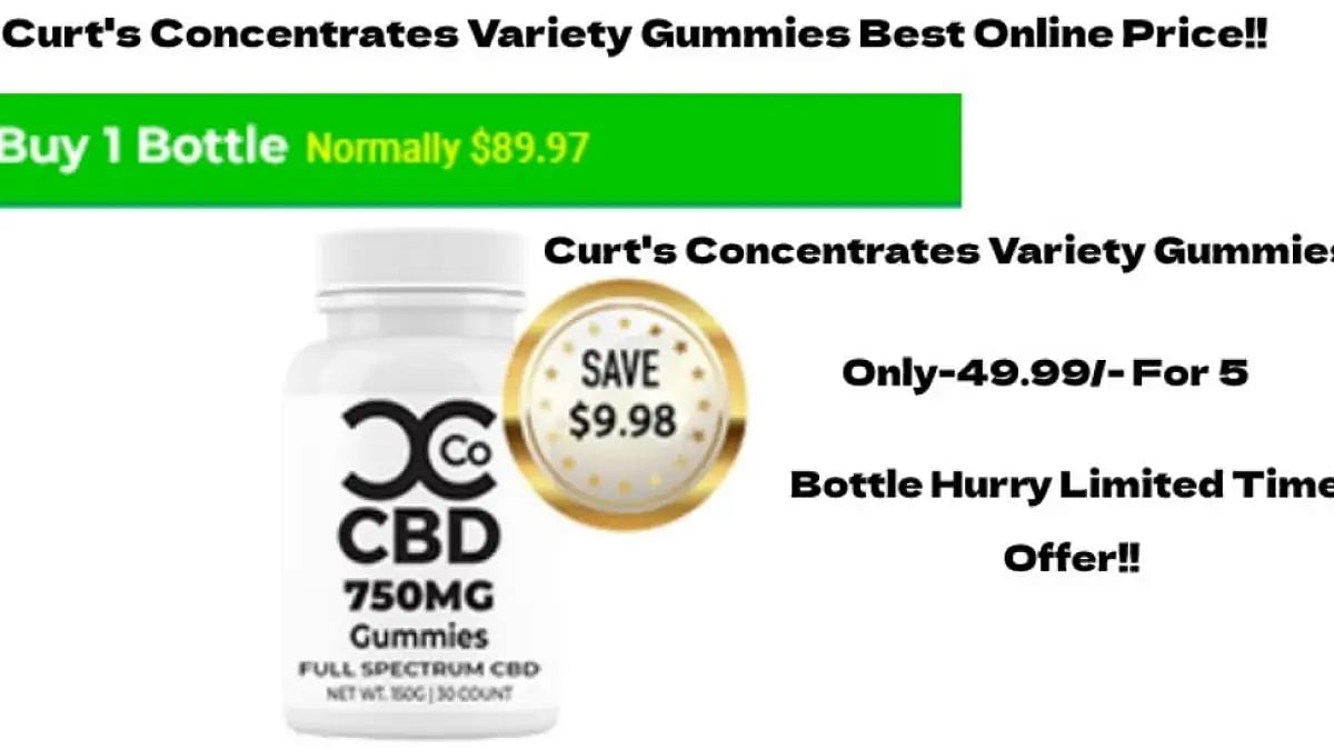 Curt's Concentrates Variety Gummies