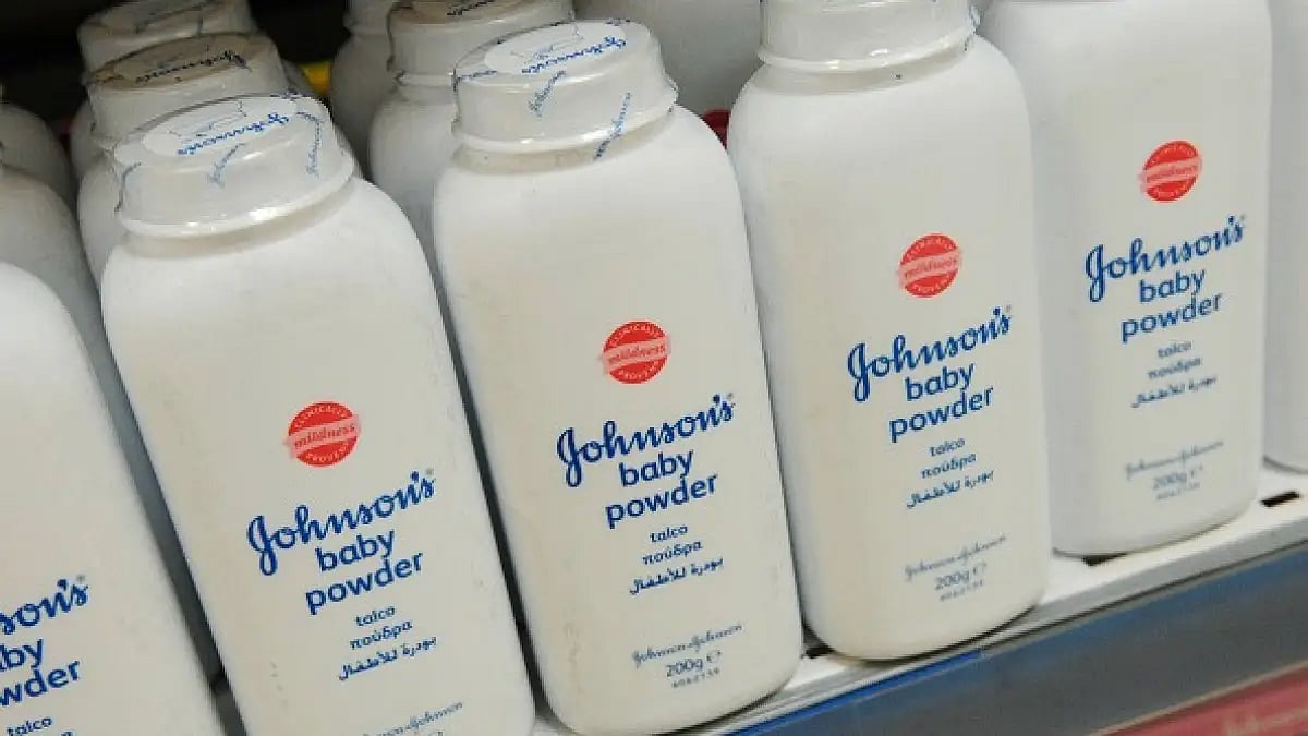 Johnson and Johnson would stop selling talc-based powder from 2023