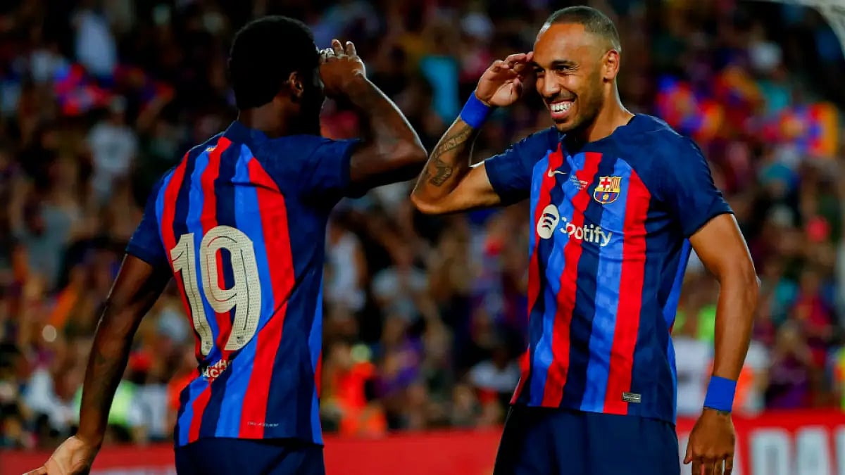 Pierre-Emerick Aubameyang will be crucial for Barcelona in la Liga 2022-23. 