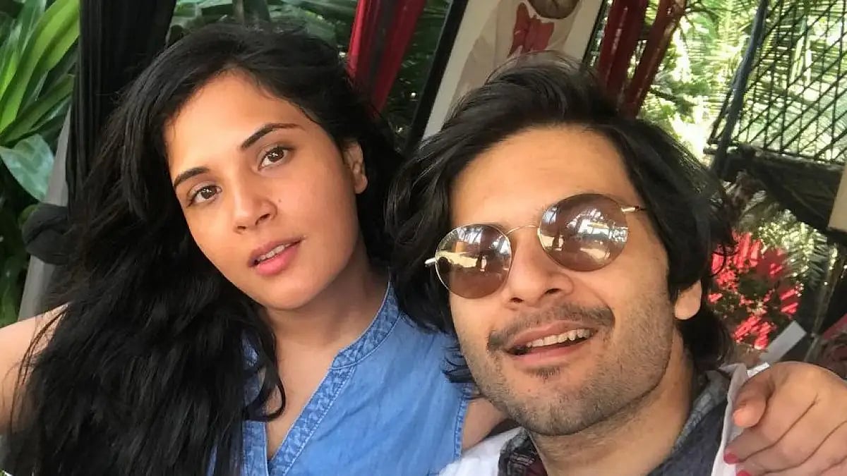 Ali Fazal and Richa Chadha