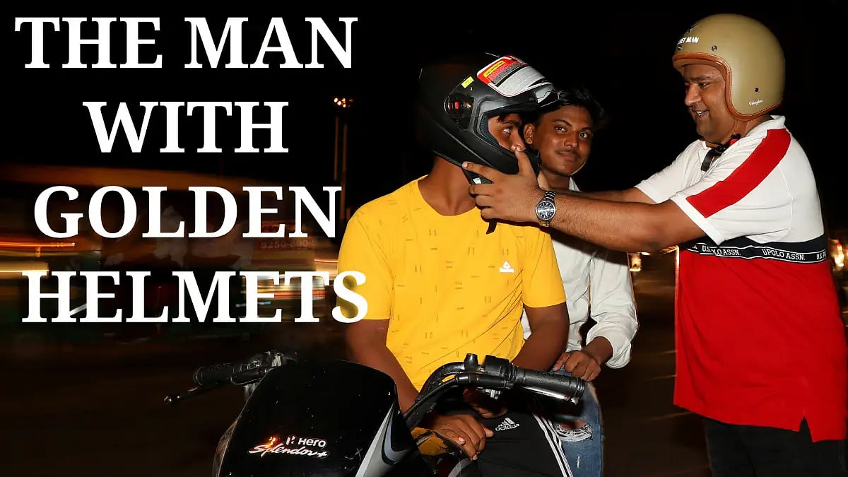Raghvendra Kumar - The Helmet Man of India