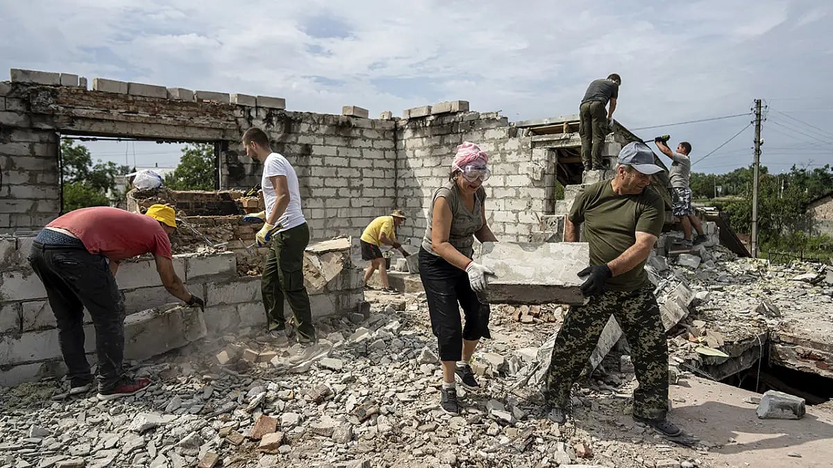 Russia Ukraine War Rebuilding Communities