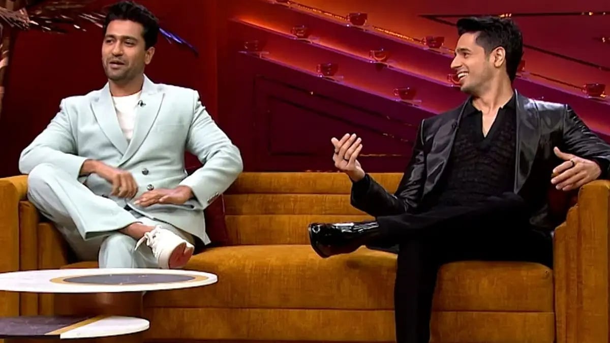 Vicky Kaushal and Sidharth Malhotra on 'Koffee with Karan 7'