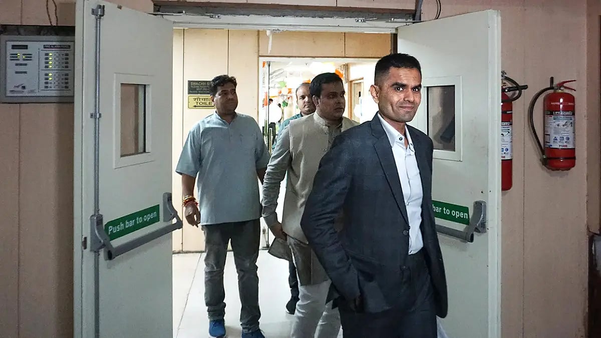 Sameer Wankhede in Delhi 