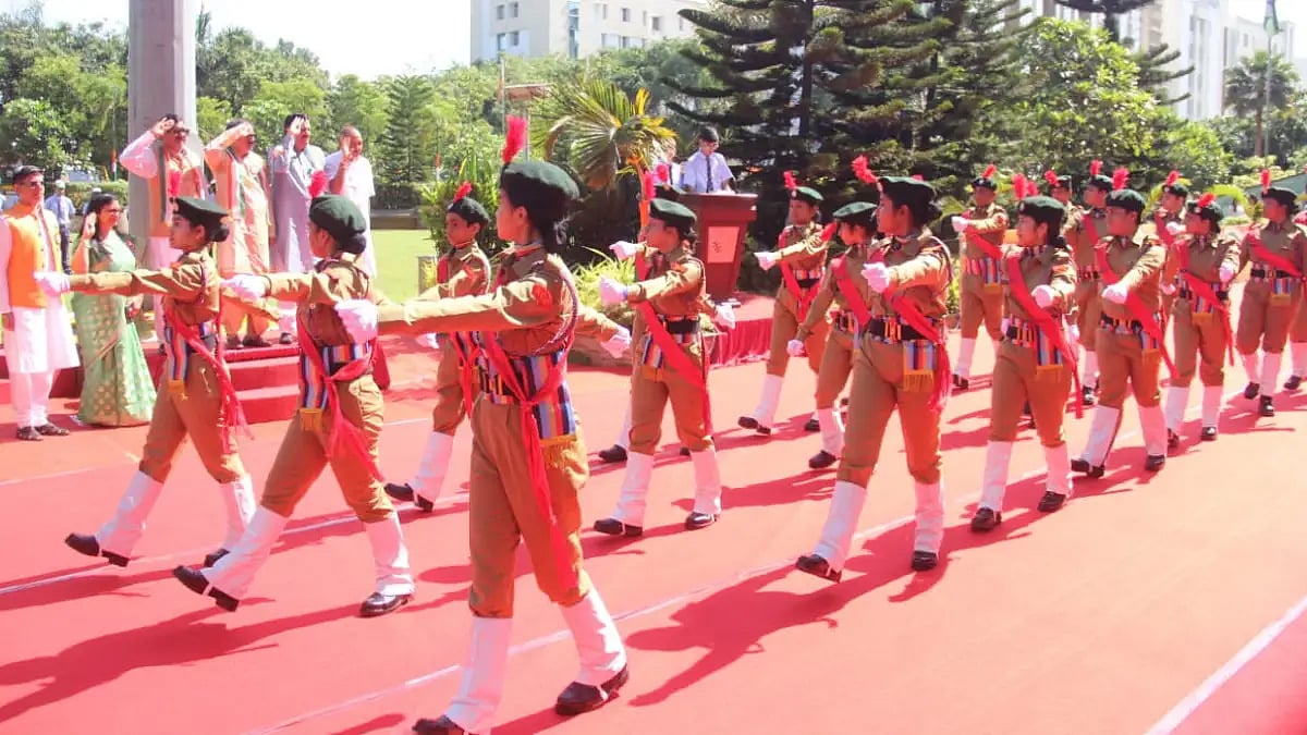 76th Independence Day celebrated at Royal Global School and Royal Global University, Guwahati