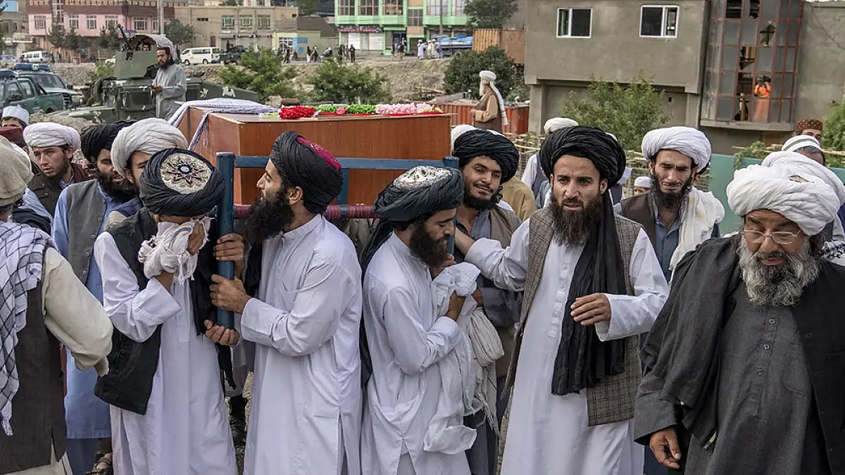 A mosque bombing in Kabul