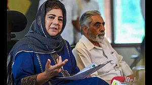 Mehbooba Mufti press conference in Srinagar