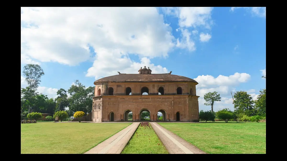 Rang Ghar served as a sports pavillion