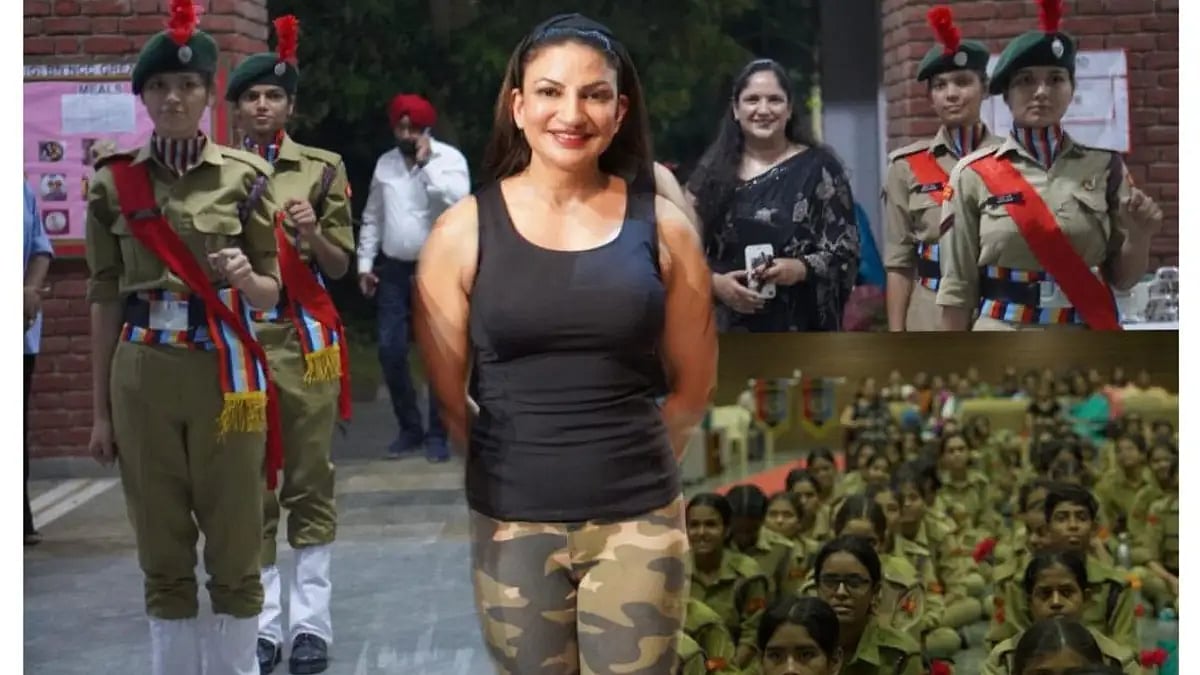 Rita Jairath empowers and enlightens over 500 NCC girls cadets