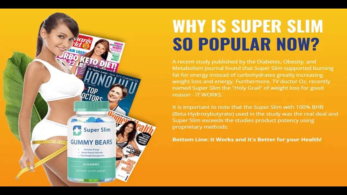 Super Slim Keto Gummy Bears