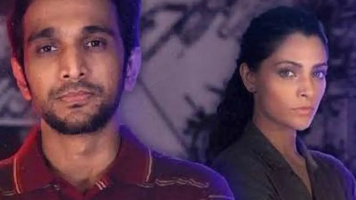 Saiyami Kher and Pratik Gandhi 