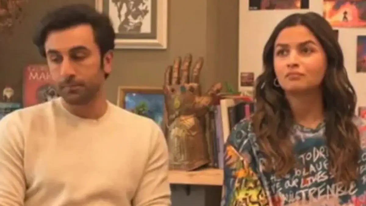 Ranbir Kapoor and Alia Bhatt 