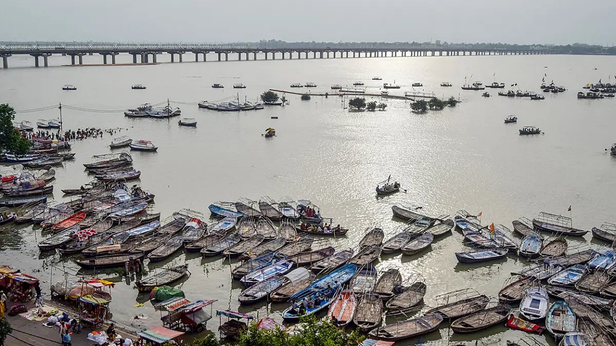 Monsoon Rains: Ganga-Yamuna water level rises in Prayagraj