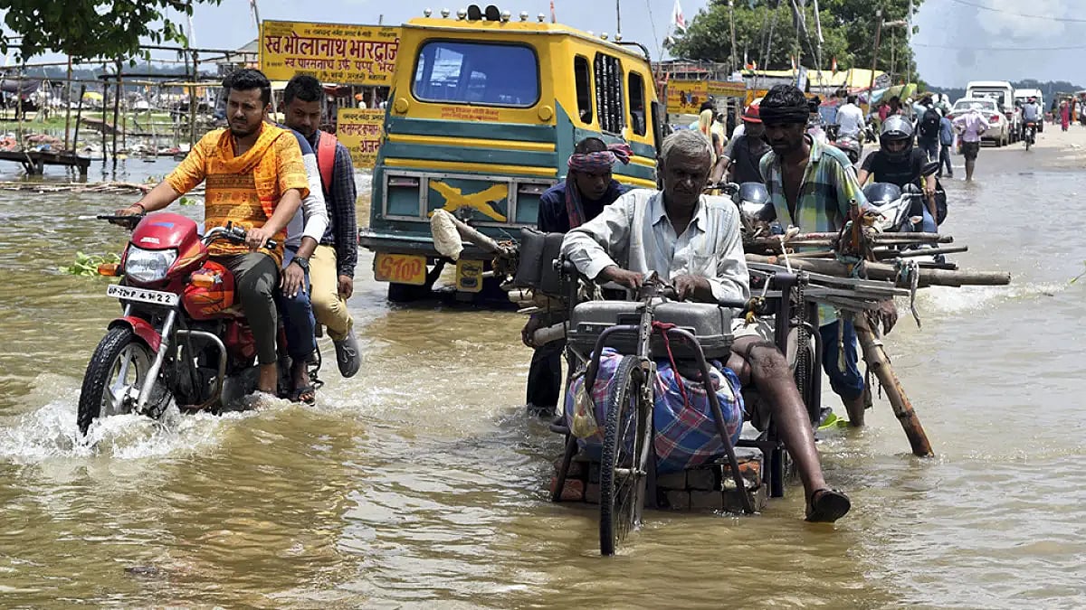  Monsoon Rains: Ganga-Yamuna water level rises in Prayagraj