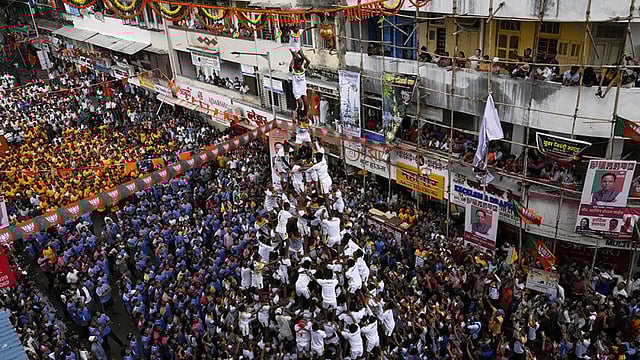 In Pictures: Dahi Handi Events In Mumbai