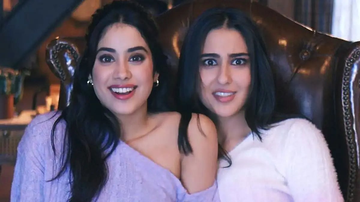 Sara Ali Khan and Janhvi Kapoor