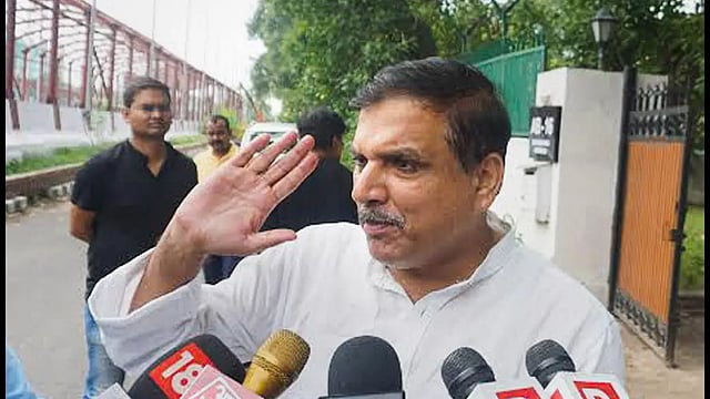 AAP MP Sanjay Singh Suspended From Rajya Sabha For Rest Of Monsoon Session