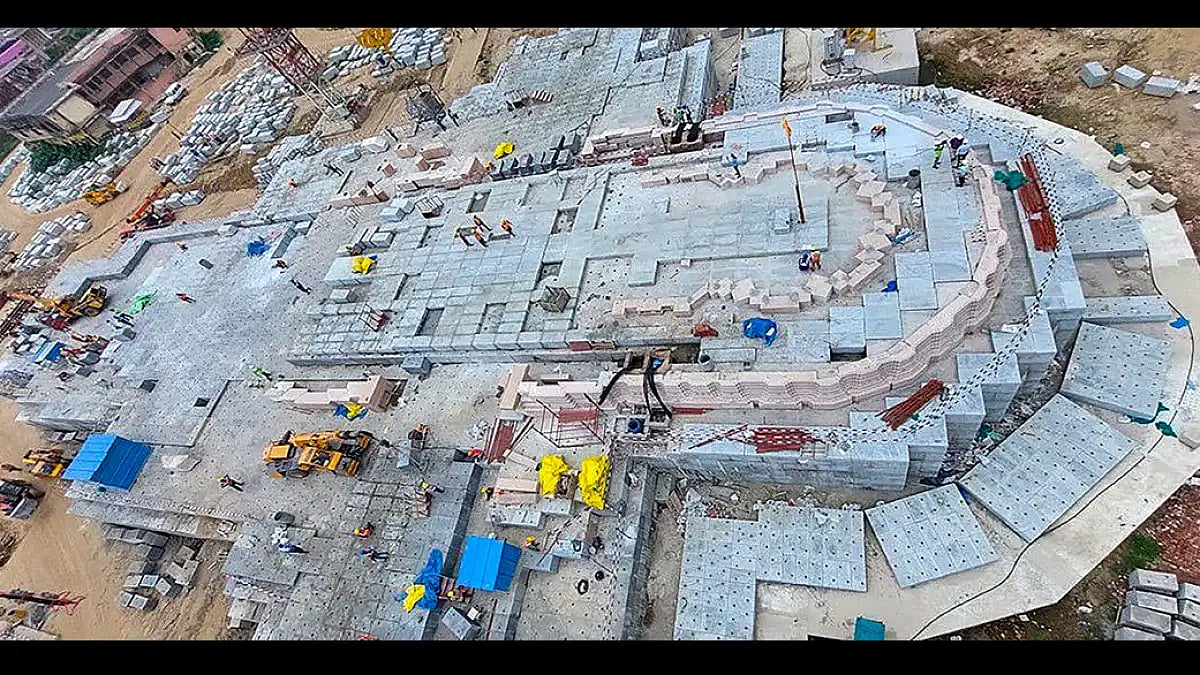 Shri Ram Janmbhoomi temple construction 