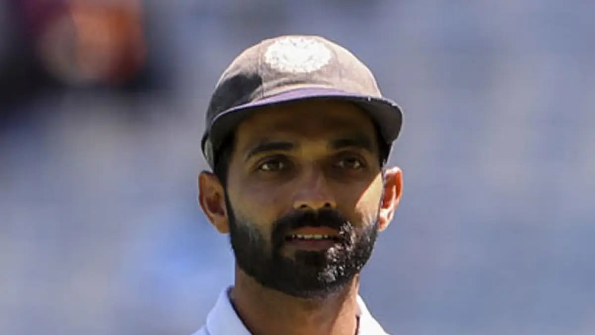 Rahane played for Hampshire in 2019 where he scored a century on his County debut.