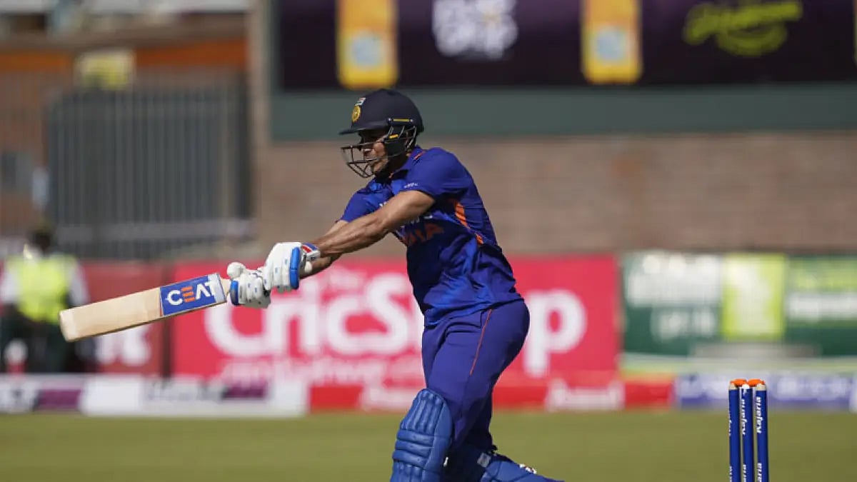 Shubman Gill scored 130 off 97 with the help of 15 fours and one six.
