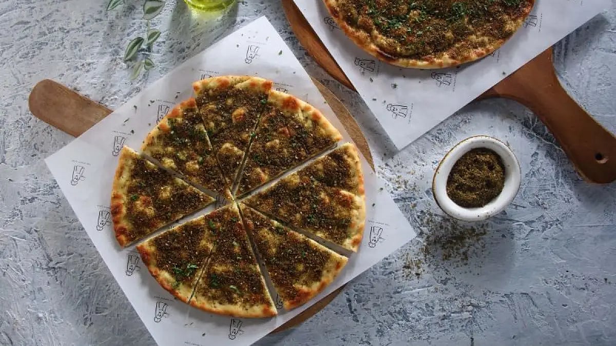 The menu features a selection of manakeesh (flatbreads), mains, and shawarmas, that will delight one