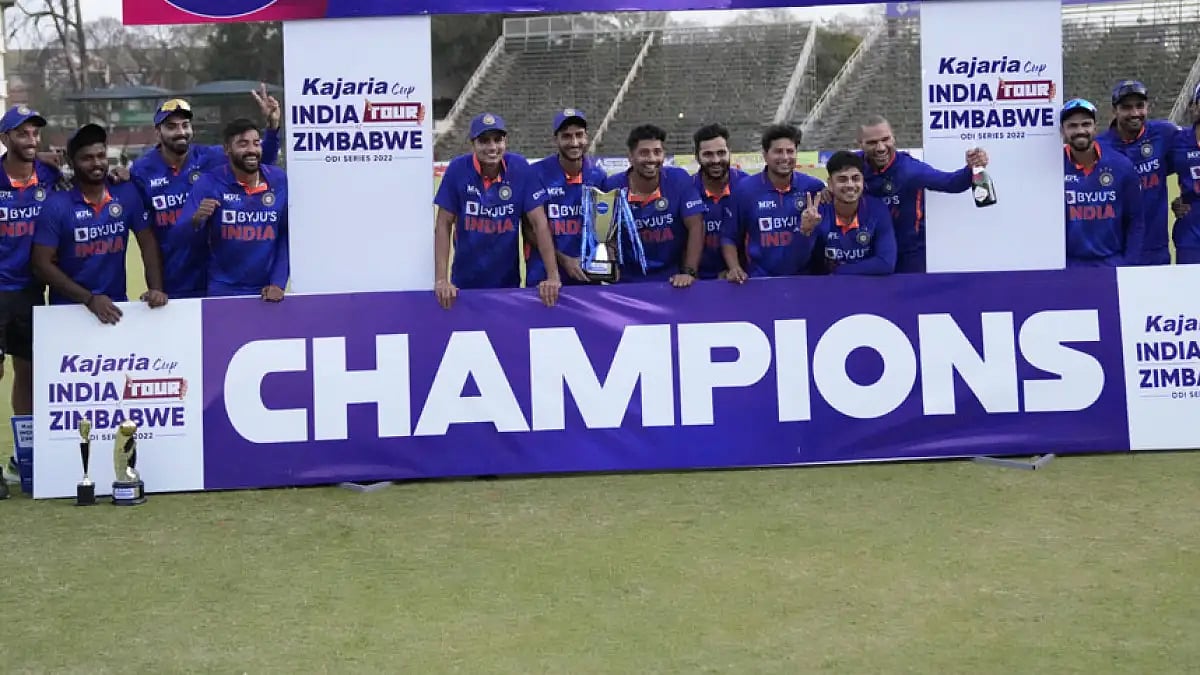 India now have 111 rating points on the back of the 3-0 series win against Zimbabwe.