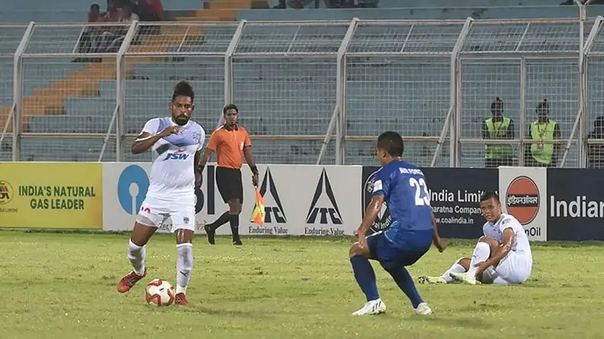 The goals came in early for Bengaluru with Roy Krishna opening the scoring in the ninth minute.