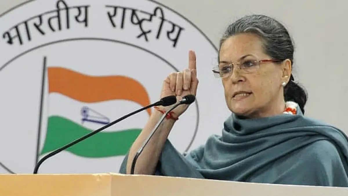 Congress President Sonia Gandhi