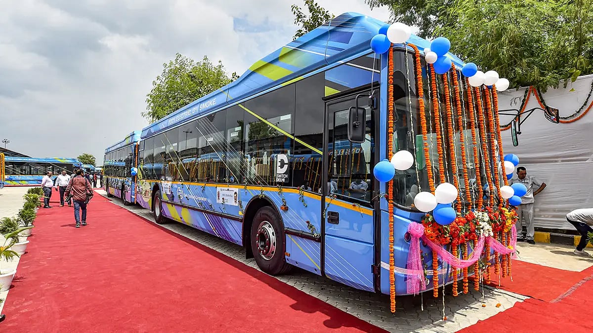 97 electric buses launched by Delhi Govt