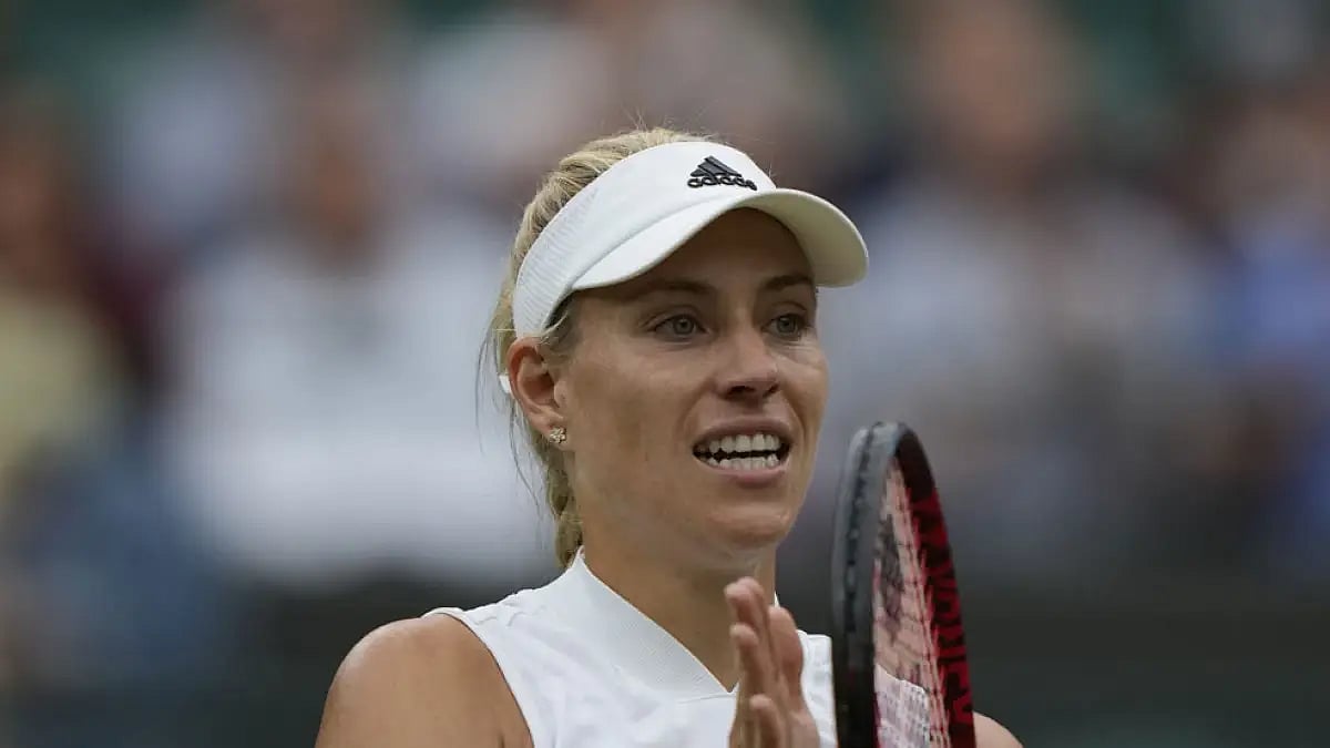 Angelique Kerber hasn't competed on tour since a third-round loss at Wimbledon on July 1.