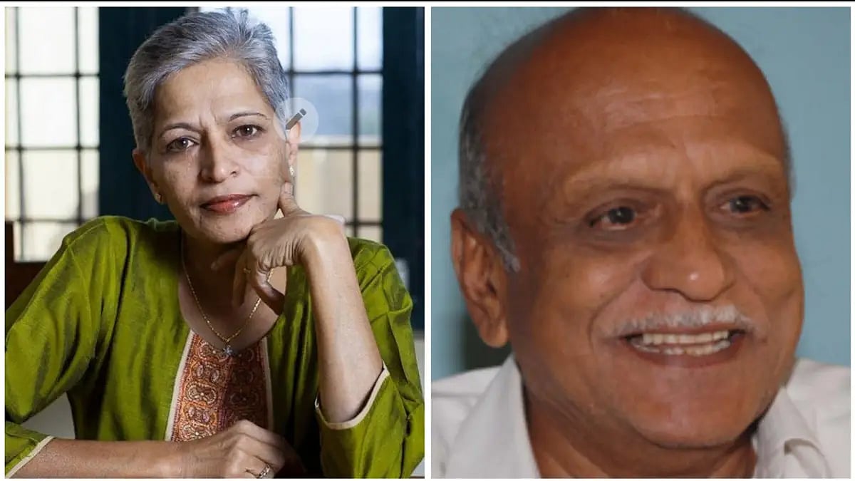 Slain rationalists Gauri Lankesh, MM Kalburgi