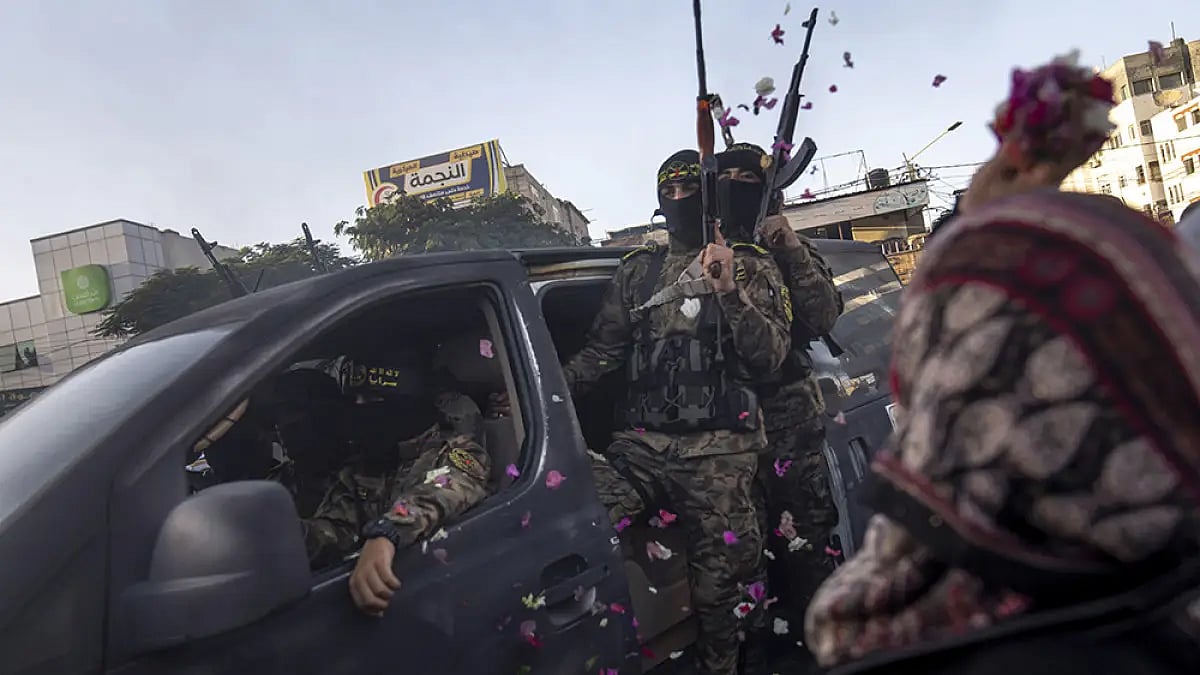Anti-Israel rally in Rafah