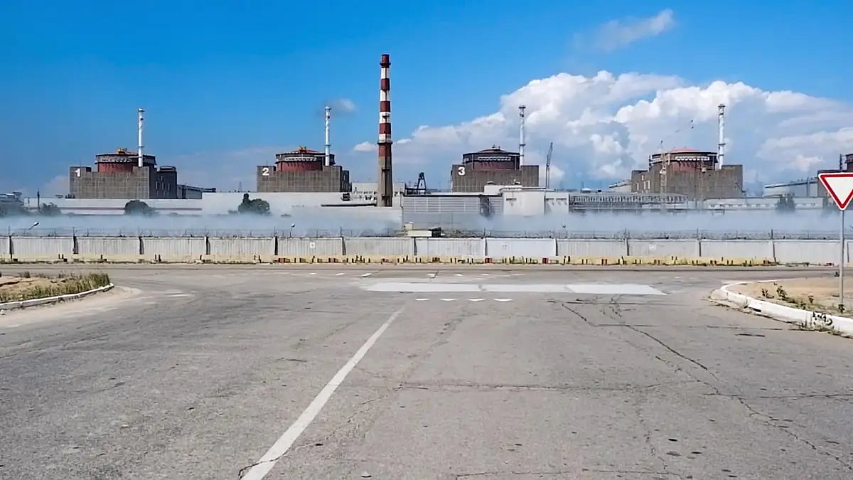 Zaporizhzhia Nuclear Plant in Ukraine