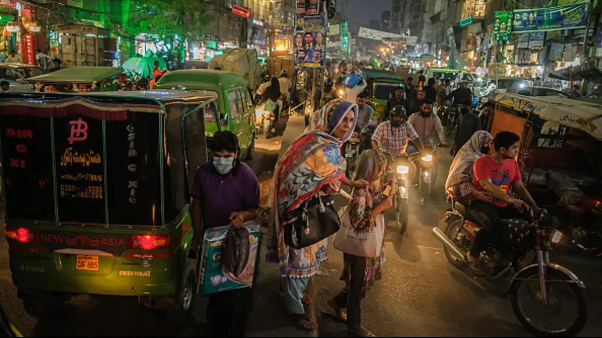 Streets of Pakistan.
