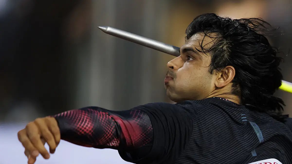 Neeraj Chopra had trained at Gloria Sports Arena last year as well.