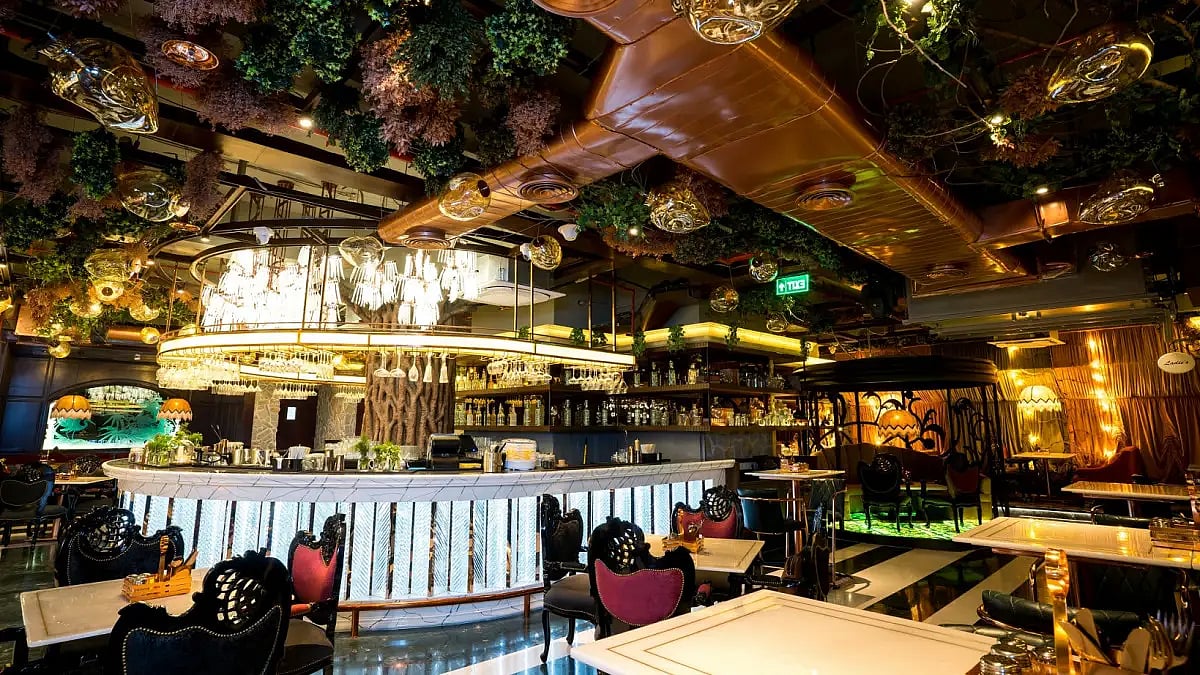 The nature-inspired interiors of Aviary