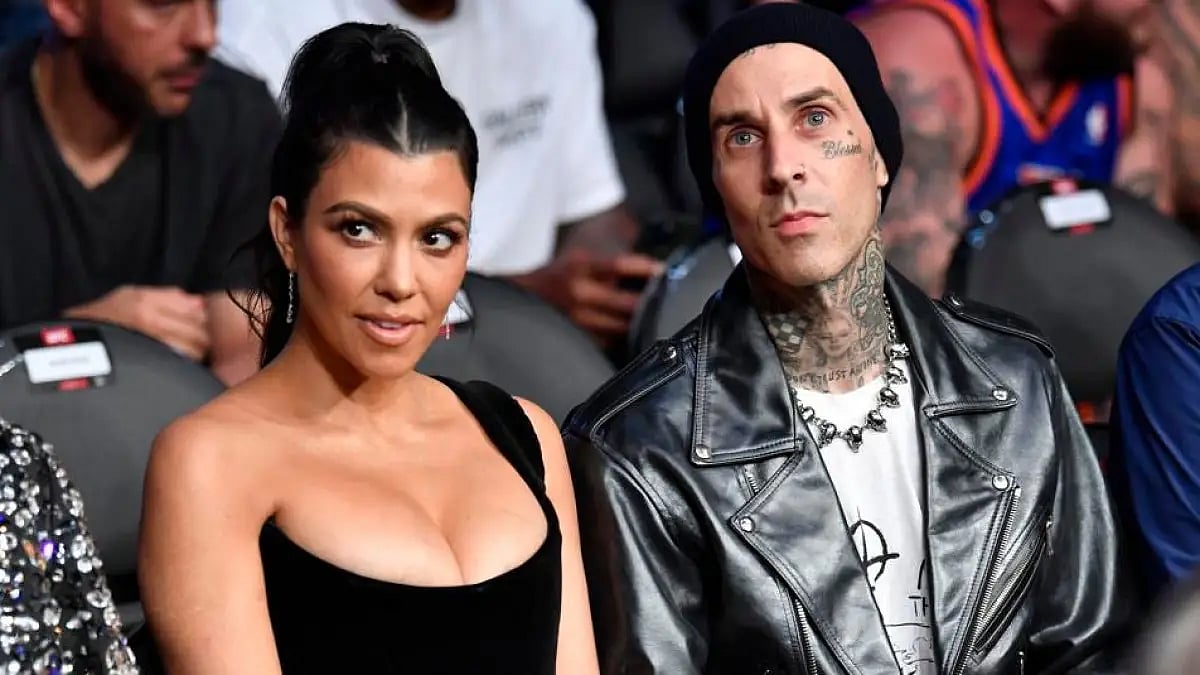 Kourtney Kardashian And Travis Barker