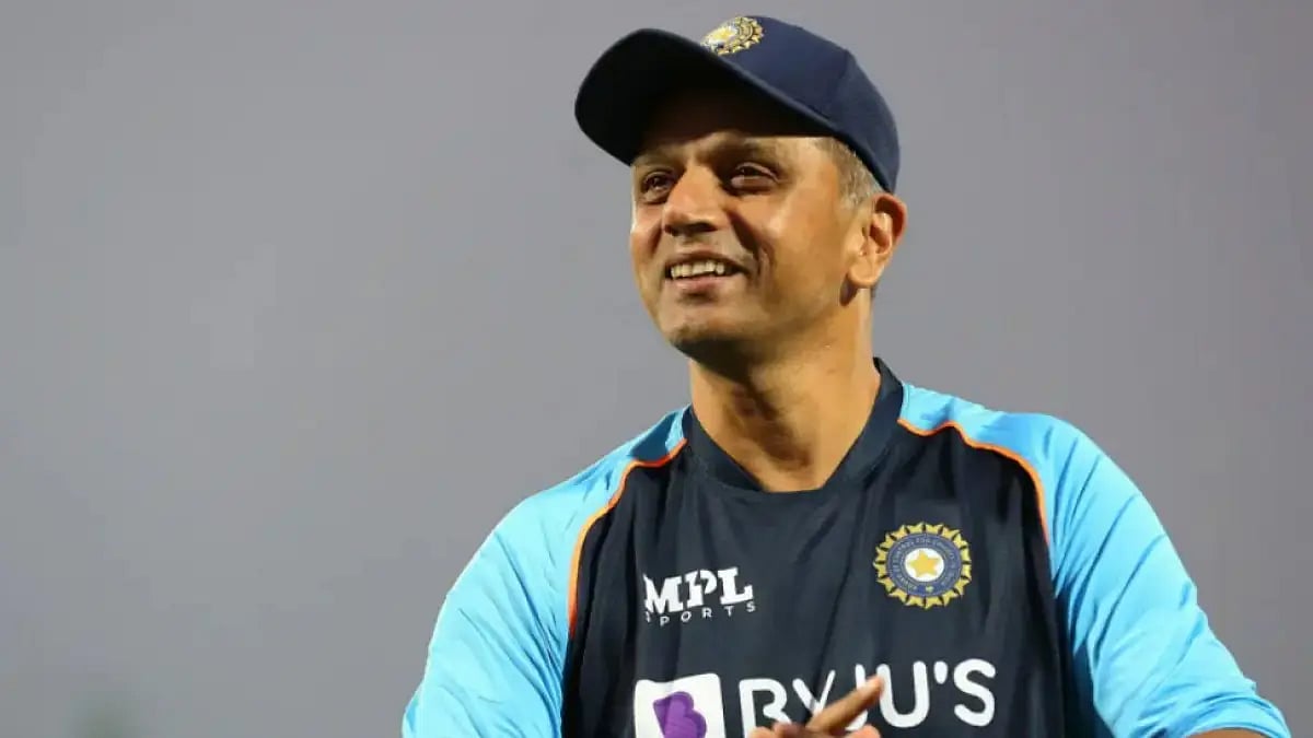 Rahul Dravid has joined the Indian contingent in Dubai for the Asia Cup 2022.