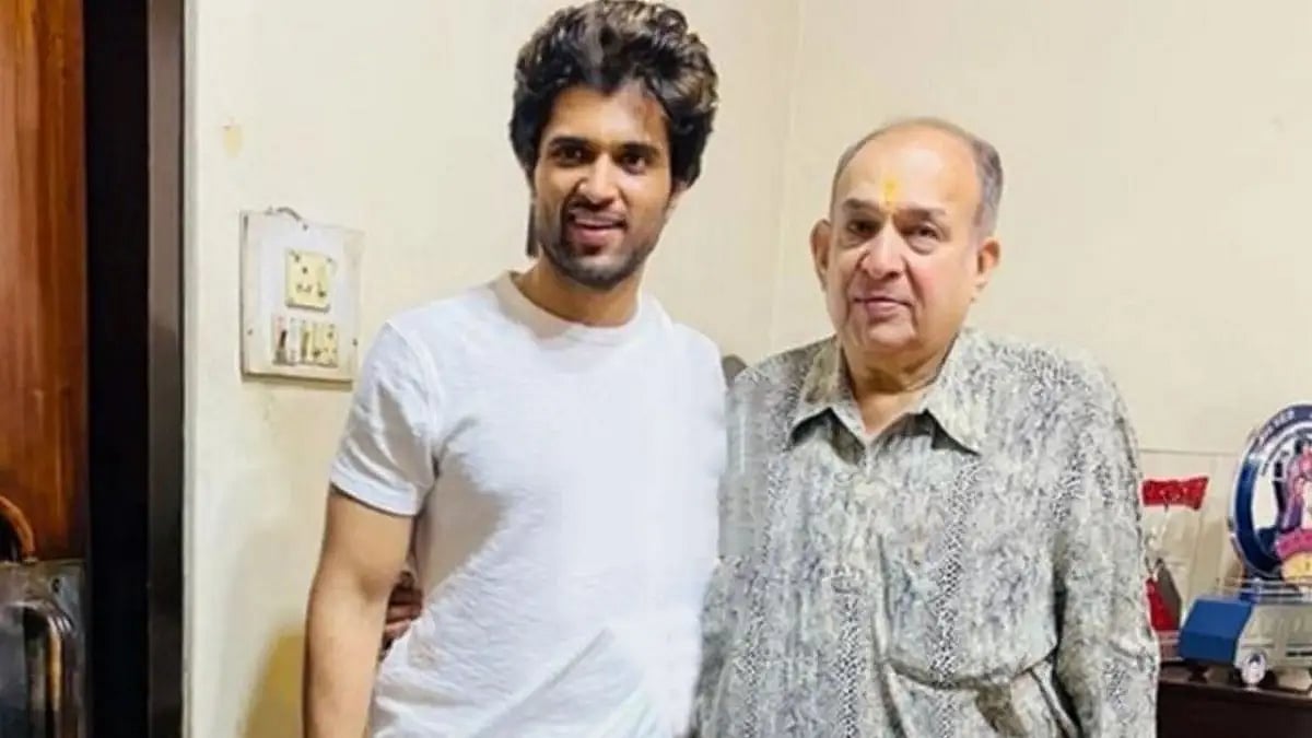 Vijay Deverakonda And Manoj Desai